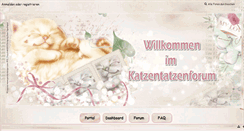 Desktop Screenshot of katzentatzenforum.de